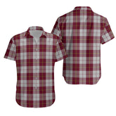Cunningham Dress Burgundy (Dance) Tartan Hawaiian Shirt